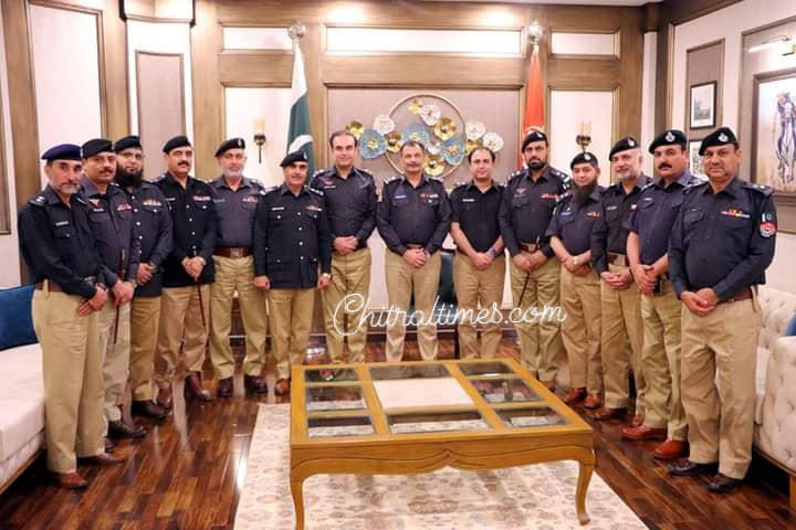 chitraltimes KP police sps promoted to ssp group photo2
