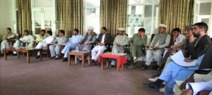 chitraltimes Tehsil chairman mastuj sardar hakim presiding over all department head meeting1
