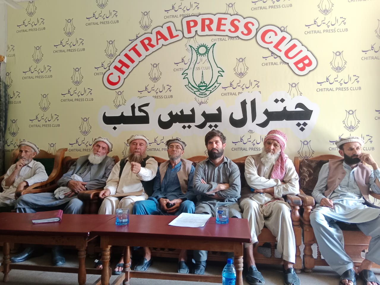 chitraltimes carpenter owners association chitral press confrence2
