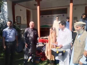 chitraltimes undp resident representative konwat otsab visit flood hit area of chitral reshun5