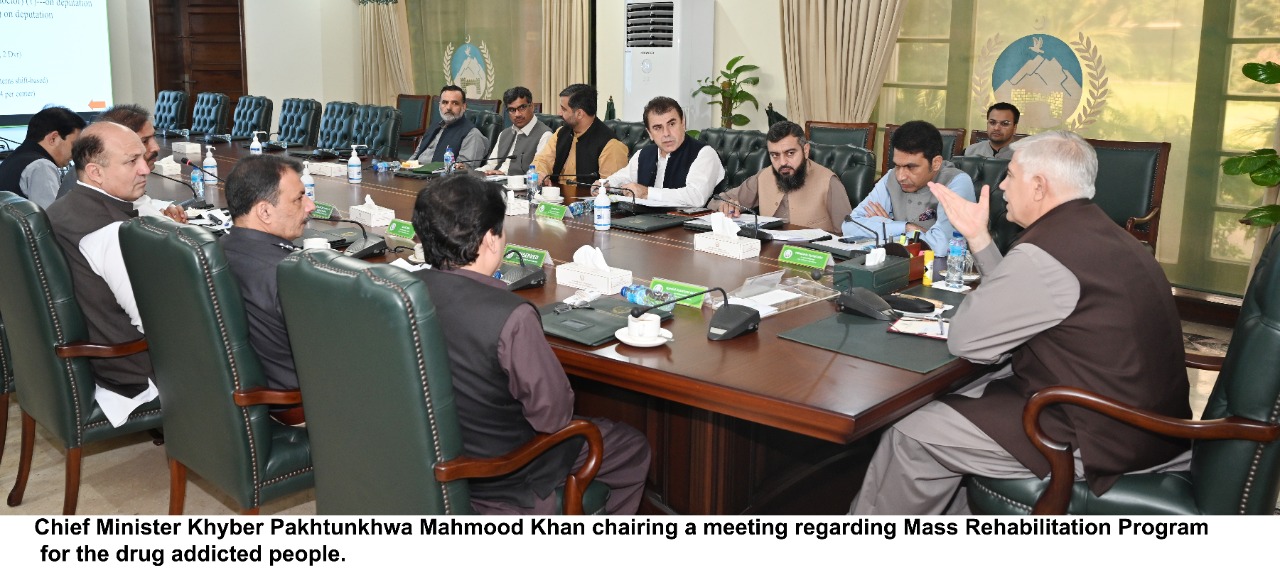 chitraltimes cm chairing meeting on drug edicts
