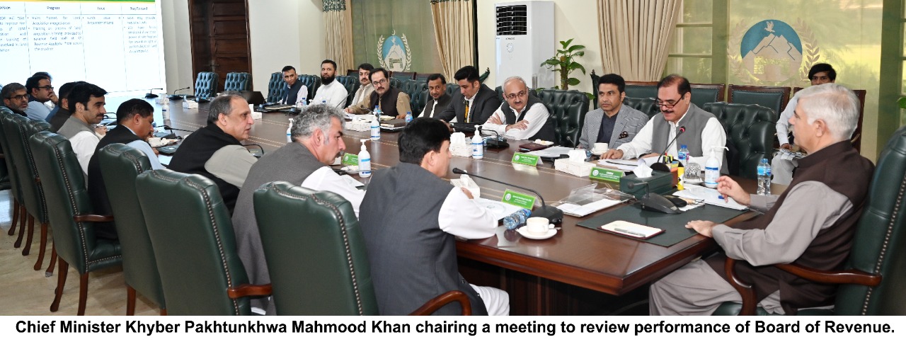 chitraltimes cm kp chairing revinue board kp