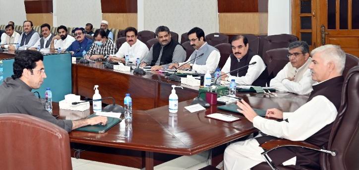 chitraltimes cm kpk chairing kp cabinet meeting 2