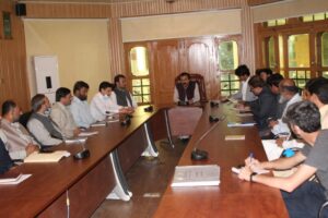 chitraltimes dc chitral lower anwar ul haq chaired nha meeting