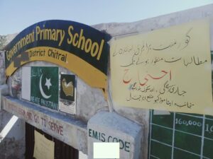 chitraltimes school closed teachers protest