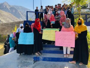 chitraltimes uiversity of chitral kashmir black day observed