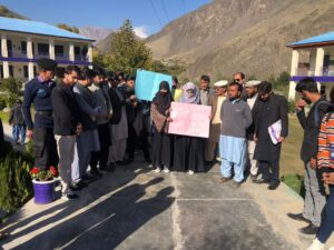 chitraltimes uiversity of chitral kashmir black day observed2