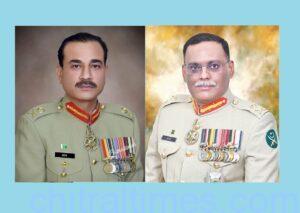 chitaltimes general syed asim munir army chief and joint chief of staff gen sahir shamshad mirza pak