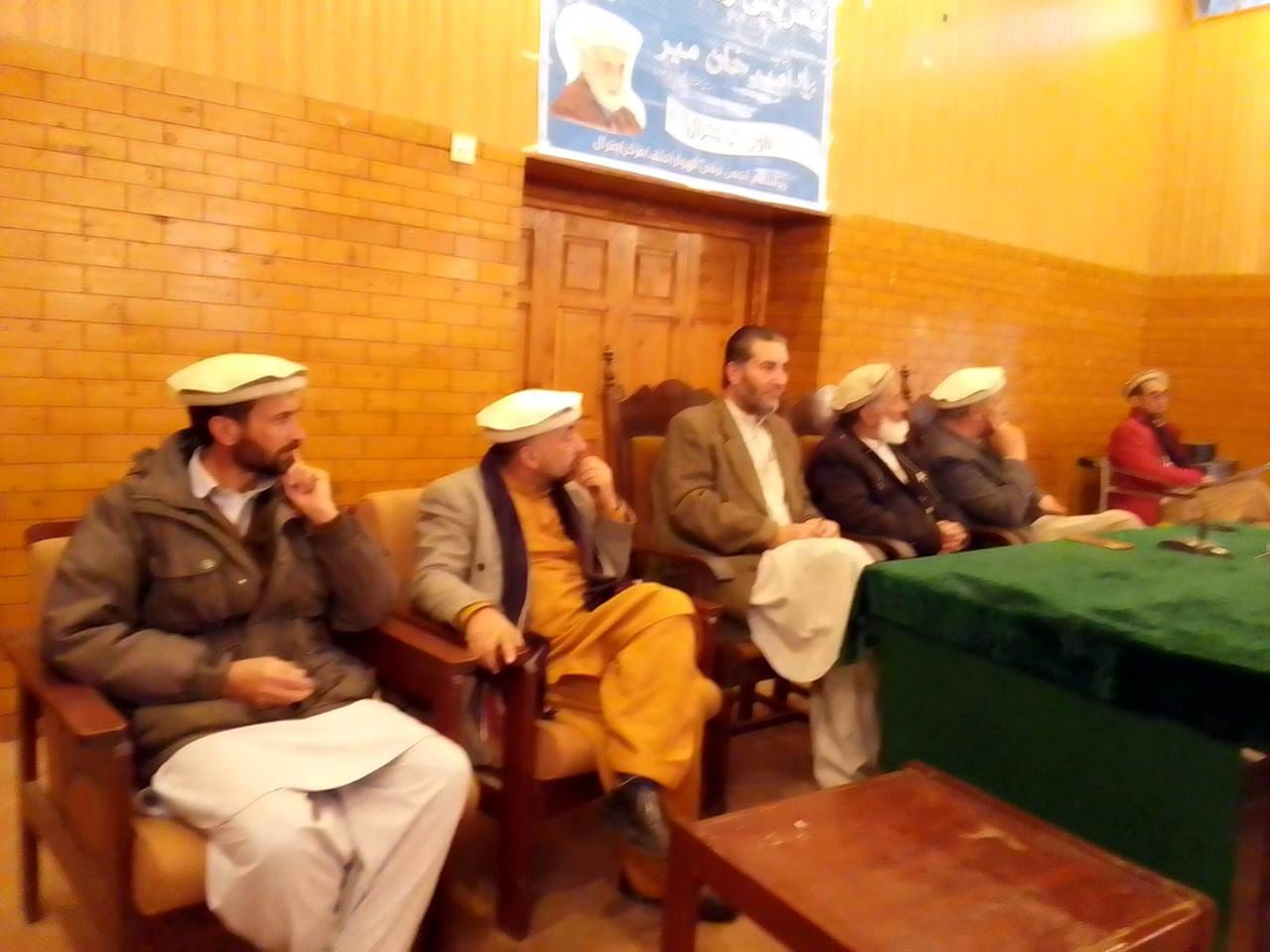 chitraltimes amir khan mir refrence at town hall 5