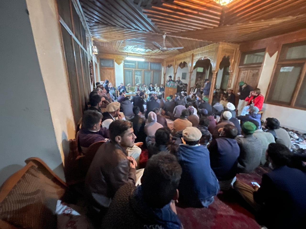 chitraltimes pmln chitral meeting danin