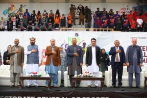 chitraltimes secretary sports kp inagurated inter collegete sports event