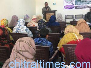 chitraltimes women seminar by chitral press club at garamchashma
