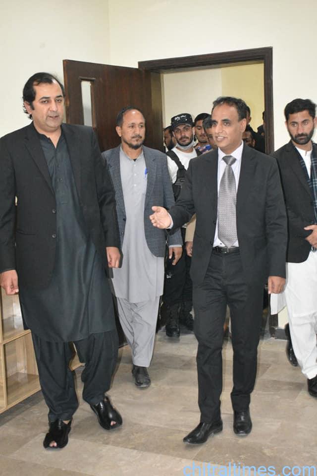 chitraltimes cm gb visit iqra uni islamabad1