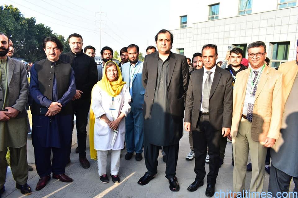 chitraltimes cm gb visit iqra uni islamabad5