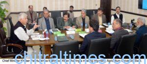 chitraltimes cm kp mahmood chairing swat agriculture university