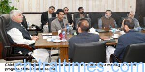 chitraltimes cm mahmood khan chairing tourisom dev program
