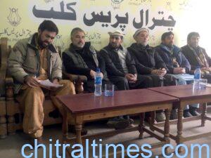 chitraltimes contractors association chitral press confrecnce