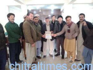 chitraltimes e stamp system inagurated in upper chitral nbp booni