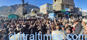 chitraltimes jamat islami protest rally chitral3