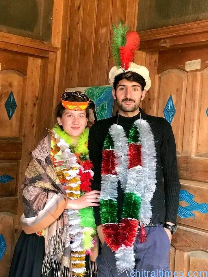 chitraltimes kalash new cuple joined on chomas festival 1