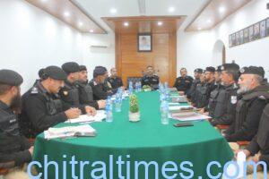 chitraltimes rpo malakand sajjad khan chitral visit meeting with police
