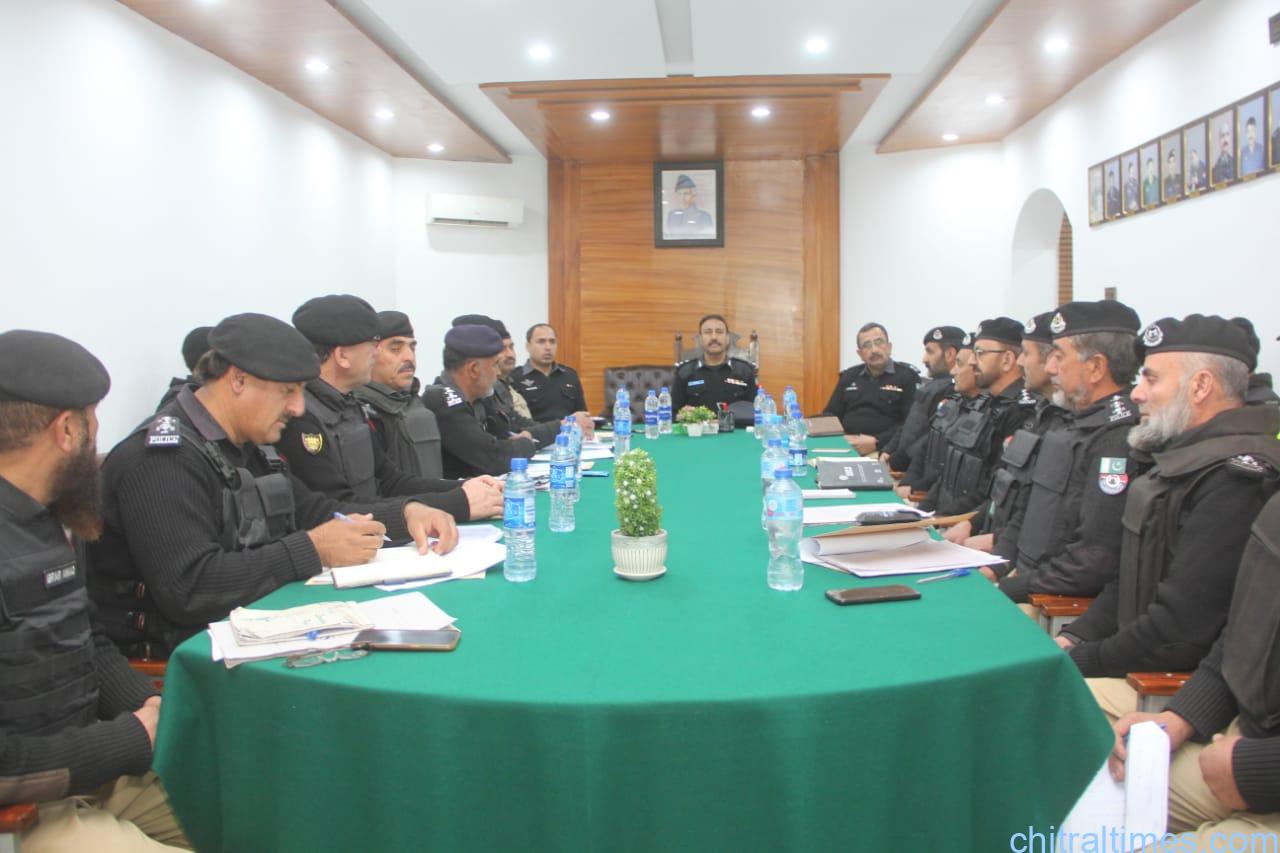 chitraltimes rpo malakand sajjad khan chitral visit meeting with police