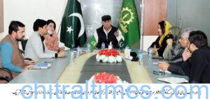chitraltimes sartaj ahmad fpcci presiding meeting