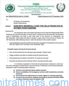 pdma weahter alert