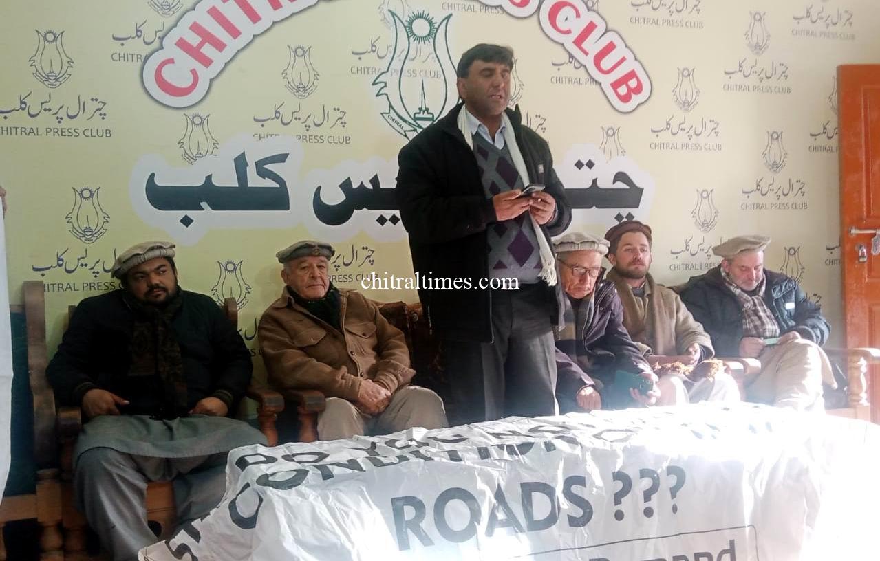 chitraltimes cdn press confrence chitral waqas advocate