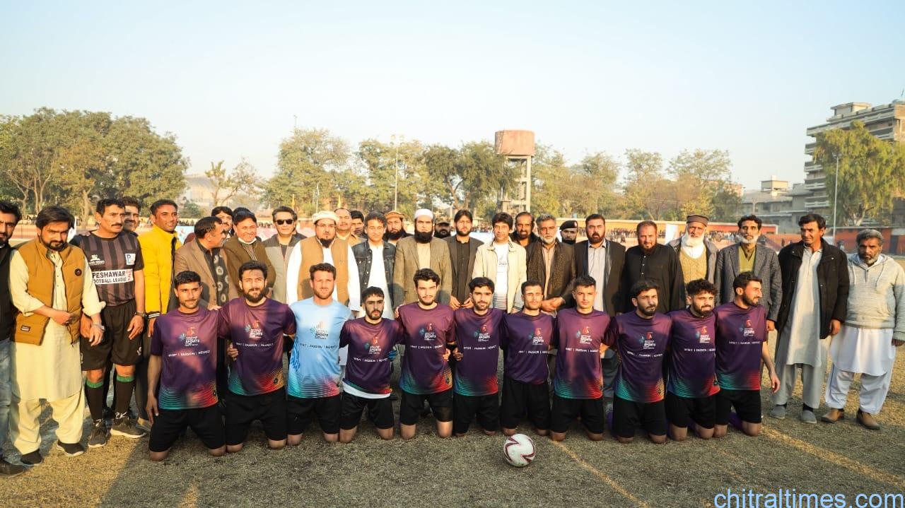 chitraltimes chitral footbal team runner up peshawar