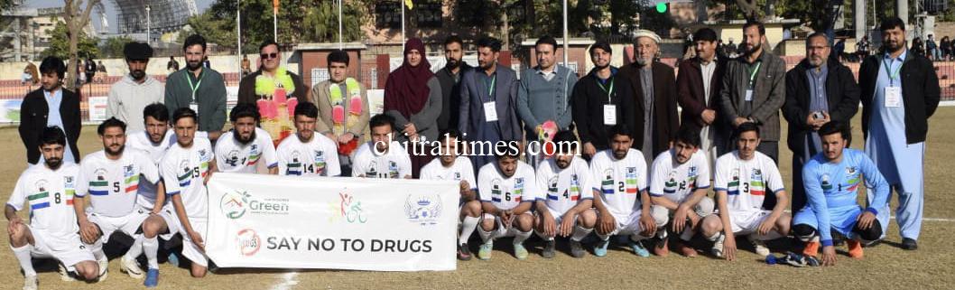 آل چترال فٹ بال کپ ٹورنامنٹ طہماس فٹ بال سٹیڈیم پشاور میں شروع ہوگیا