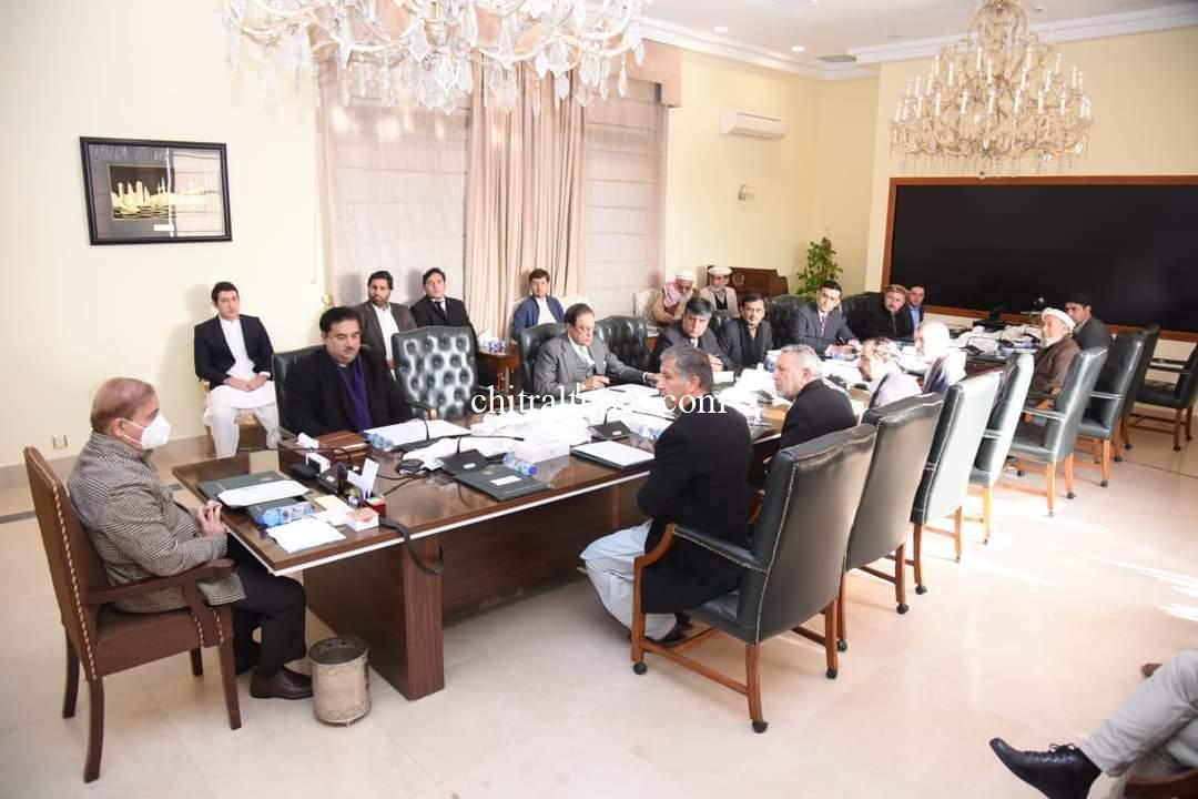 chitraltimes chitrali delegation met pm shahbaz2
