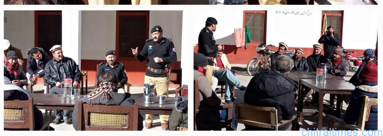 chitraltimes friendly policing session in diffrent circles of chitral lower 2
