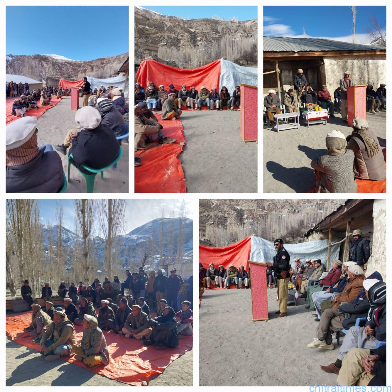 chitraltimes friendly policing session in diffrent circles of chitral lower 6
