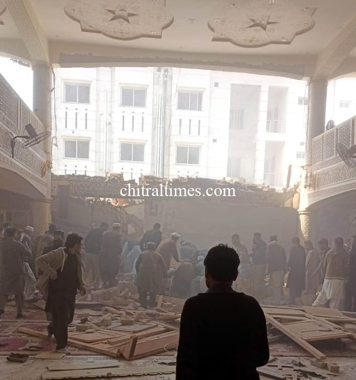 chitraltimes peshawar masjid blost