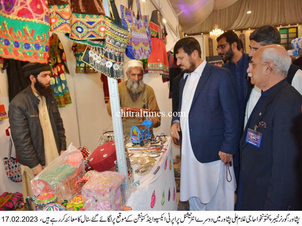 Governor KP visits international property expo convention