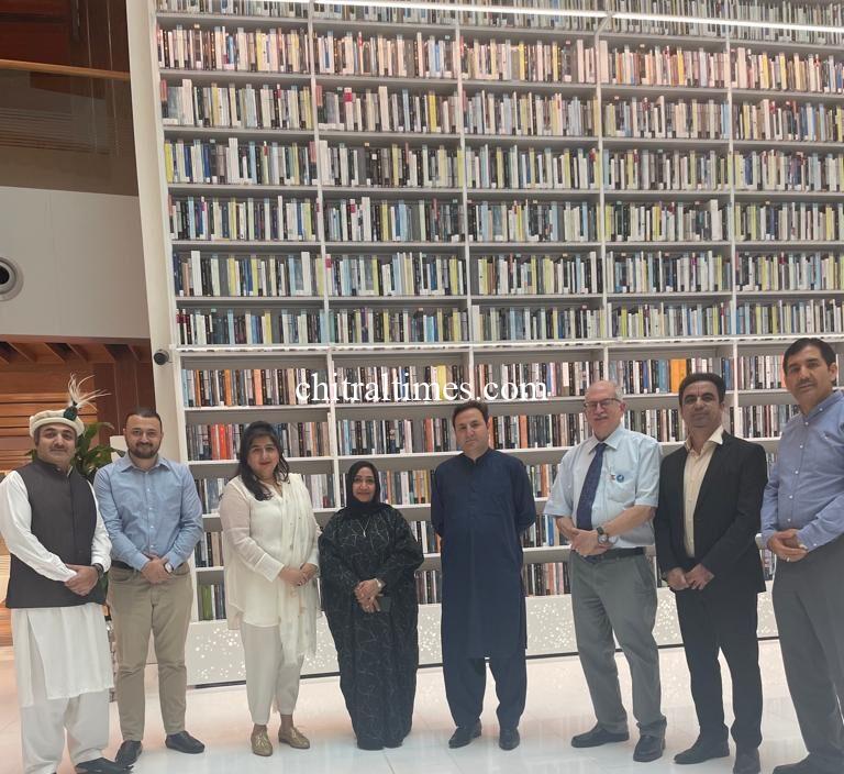 chitraltimes anjuman e khowar books presented to hashwani in dubai 1 e1675786356818