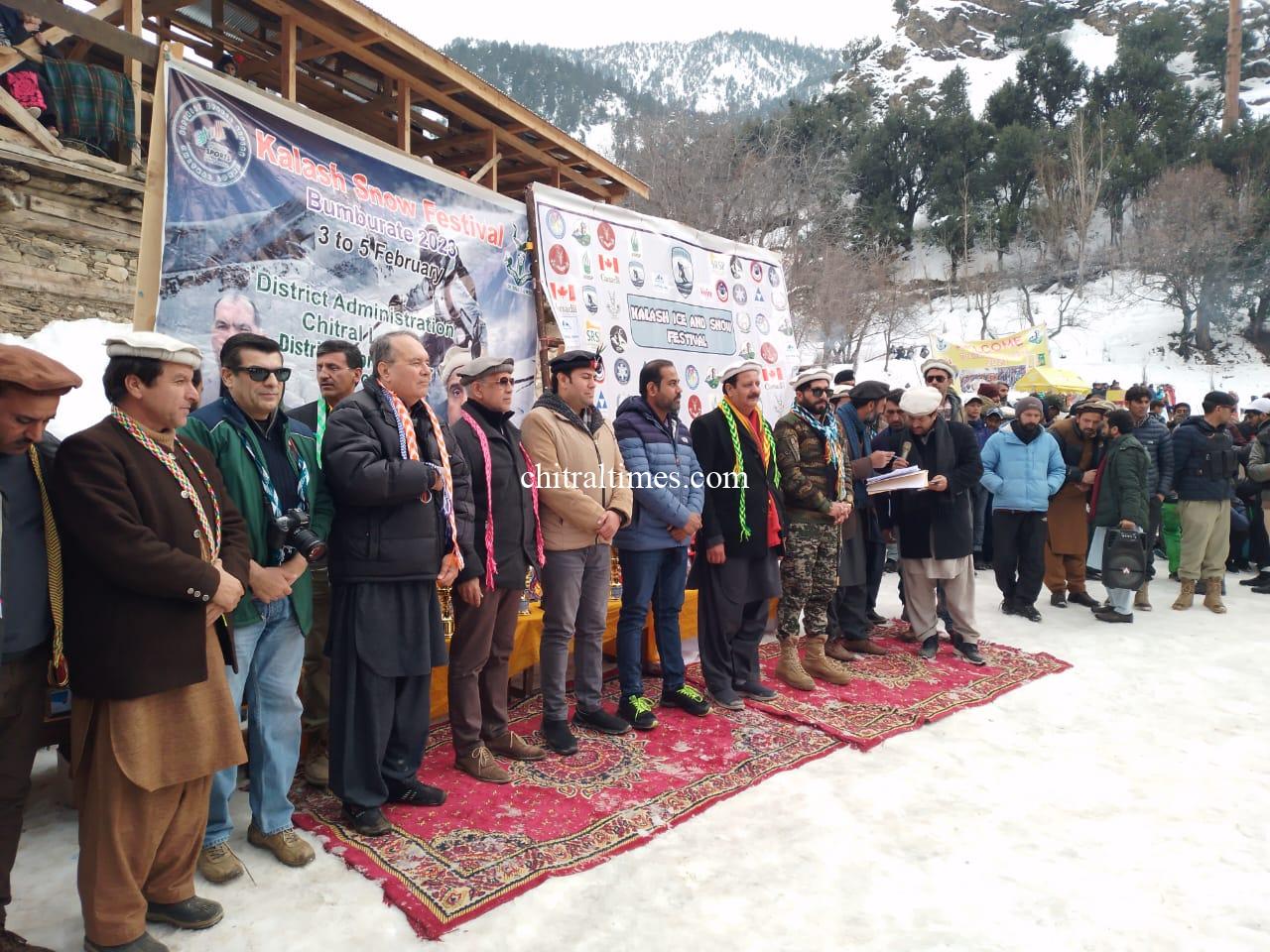 chitraltimes kalash snow sports festival concludes here in bumburait chitral 3