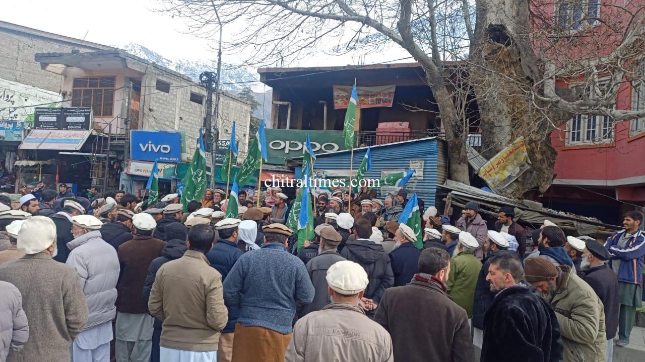 chitraltimes kashmir solidarity observed chitral town1