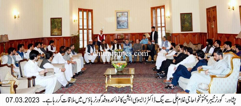 Governor KP Young Doctors Association meeting