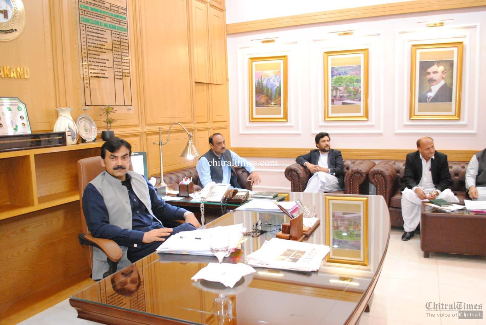 کمشنر ملاکنڈ ڈویژن شاہد اللہ خان کی زیرِ صدارت بونیر اور چترال میں ماربل سٹی منصوبوں کا جائزہ اجلاس