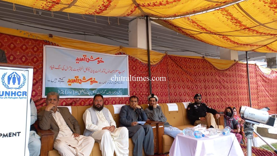 chitraltimes gtvc poly technic college chitral inaguration ceremony 12