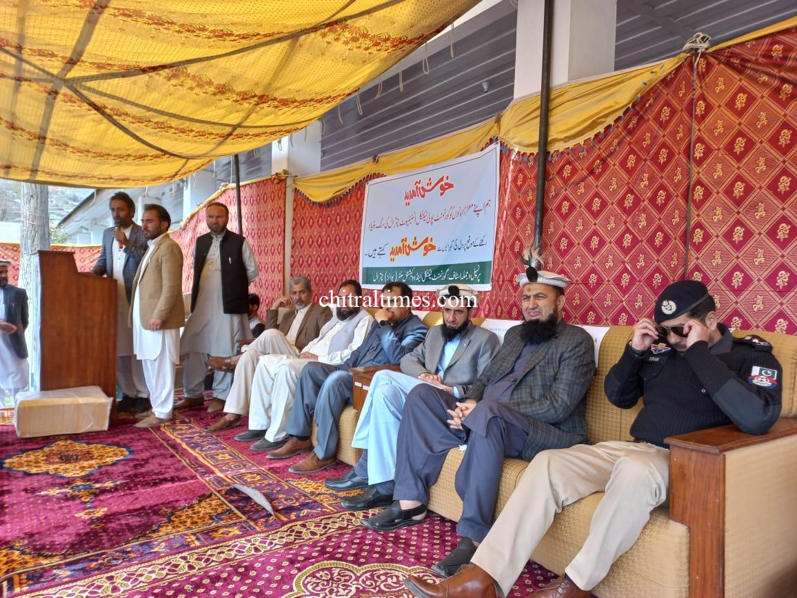 chitraltimes gtvc poly technic college chitral inaguration ceremony 20