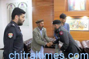 chitraltimes aig welfare kp visits Chitral and met shuhada heirs 5