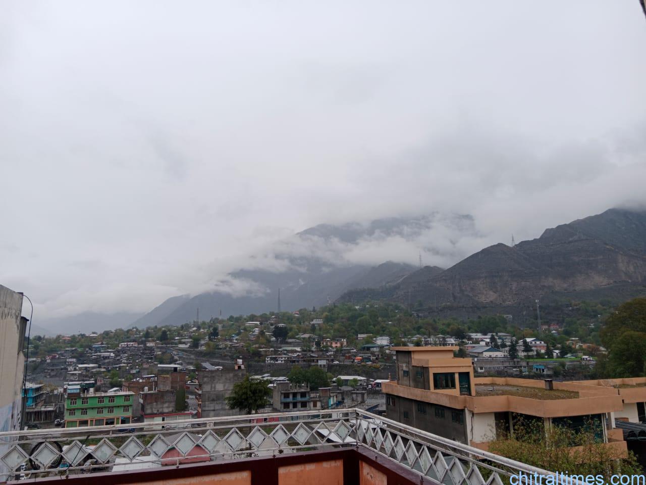 chitraltimes chitral town rain weather