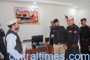 chitraltimes comdt chitral scouts visit police line5