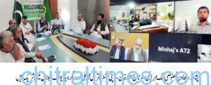 chitraltimes online webnar on chitral dhq hospital 3