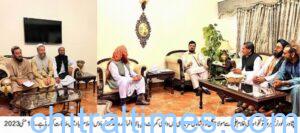 Governor kp ghulam ali meeting with delegation of kumrat