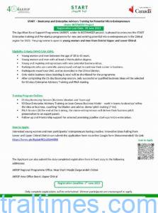 START Training Announcement Chitral District B4WEER 2023 002 akrsp 1