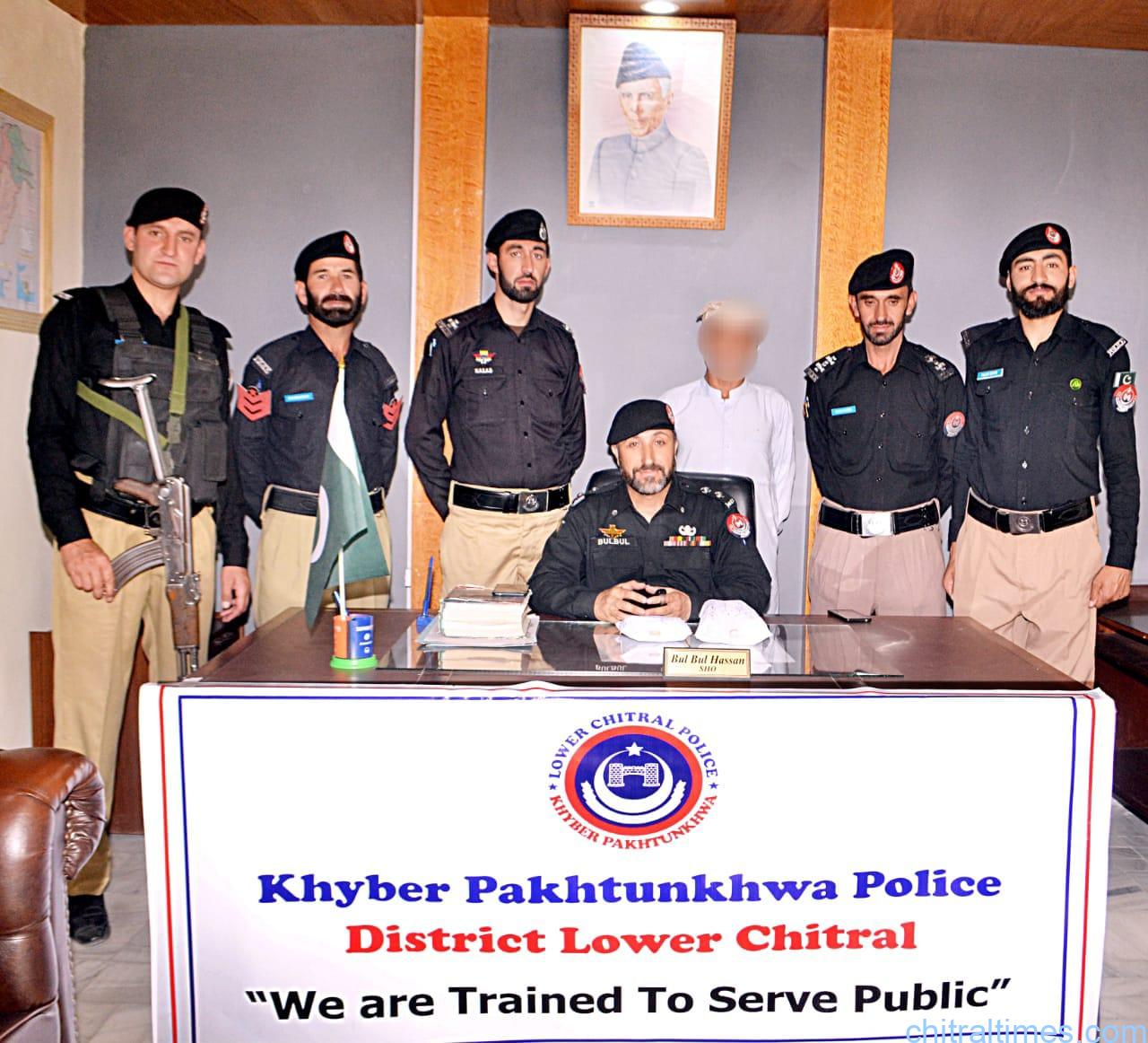chitraltimes chitral city police recovered chars 2